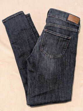 Express Mid-Rise Cropped Legging Jeans, Size 2